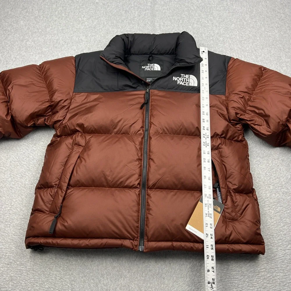 NEW North Face 1996 Retro Nuptse Jacket Mens Large Ember Soil 700 Down Coat 3C8D